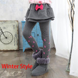 Kids Leggings Trousers Tight Skirt Pants Cotton Velvet Toddler Boy Children Sweatpants - Presidential Brand (R)