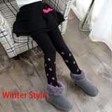 Kids Leggings Trousers Tight Skirt Pants Cotton Velvet Toddler Boy Children Sweatpants - Presidential Brand (R)