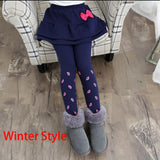 Kids Leggings Trousers Tight Skirt Pants Cotton Velvet Toddler Boy Children Sweatpants - Presidential Brand (R)