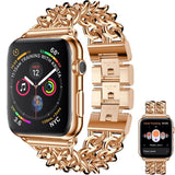 Stainless Steel strap For Apple Watch band 44mm 40mm 42mm 38mm metal correa Link Bracelet accessories iwatch series 6 se 5 4 3 - Presidential Brand (R)