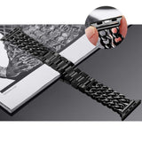 Stainless Steel strap For Apple Watch band 44mm 40mm 42mm 38mm metal correa Link Bracelet accessories iwatch series 6 se 5 4 3 - Presidential Brand (R)