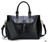 Genuine Leather Bag Handbags Women's Shoulder New Female Leather Handbag Women Bucket Bags Designer High Quality Hollow C821 - Presidential Brand (R)