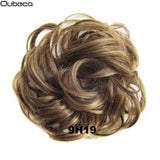 Oubeca Synthetic Flexible Hair Buns Curly Scrunchy Chignon Elastic Messy Wavy Scrunchies Wrap For Ponytail Extensions For Women - Presidential Brand (R)