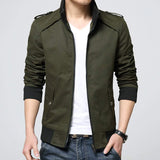 Mens Two Tone Casual Zipper Jacket - Presidential Brand (R)