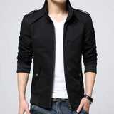 Mens Two Tone Casual Zipper Jacket - Presidential Brand (R)