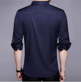 Mens Long Sleeve Pattern Shirt - Presidential Brand (R)