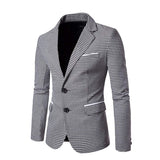 Mens Houndstooth Blazer - Presidential Brand (R)