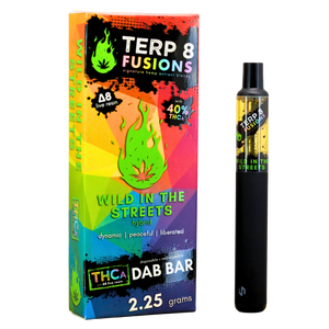 Wild in the Streets 2.25g THCA + D8 Live Resin Disposable Dab Bar | Terp 8