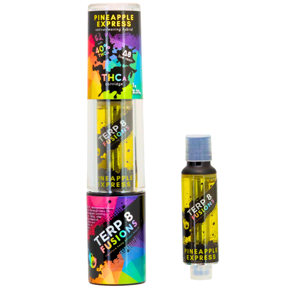 2.25-Gram Pineapple Express THCA + D8 Live Resin Cartridge