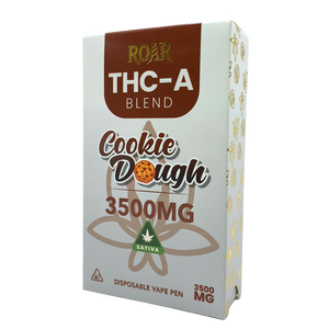 Roar THC-A Blend Disposable Vape 3500MG - Cookie Dough (Sativa)