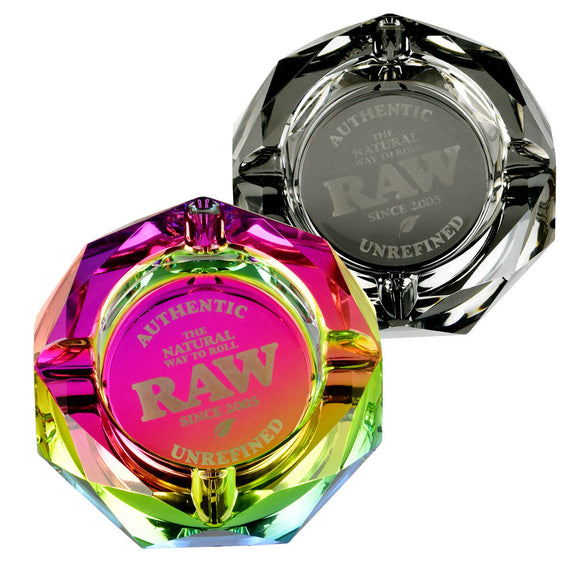 RAW Prism Glass Ashtray | 4.5