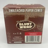 Orginal Blunt Wrap Unbleached Cones King Size 30 pc