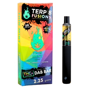 2.25-Gram Thin Mint THCA + D8 Live Resin Disposable Dab Bar