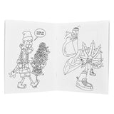 Wood Rocket High AF Adult Coloring Book - 8.5"x11"