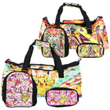 Dabtized Anime Travel Duffel Bag & Backpack | 3pc Set