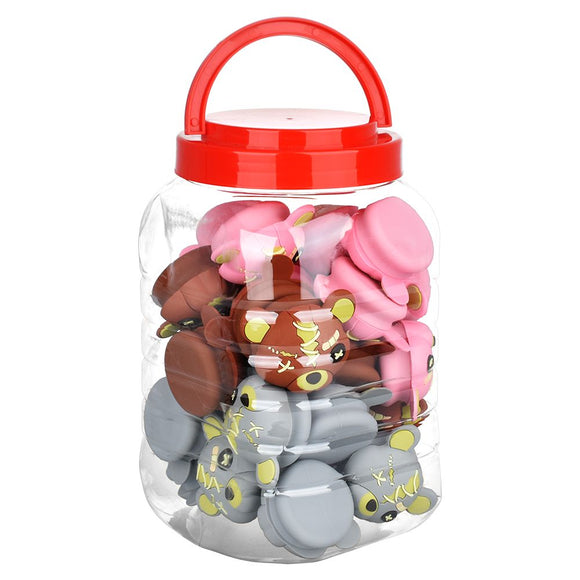 Voodoo Bear Silicone Concentrate Jar - 1.8