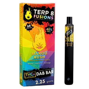 2.25-Gram Mango Kush THCA + D8 Live Resin Disposable Dab Bar