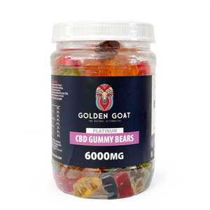 CBD Platinum Gummies - Clear Bears 6000MG