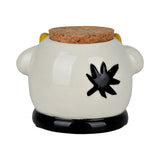 Stoned Cow Ceramic Stash Jar - 3.5"
