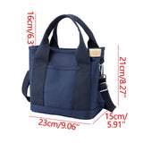 2023 New  Women'S Canvas Tote Purses Crossbody Bag Vintage Tote Bags for School