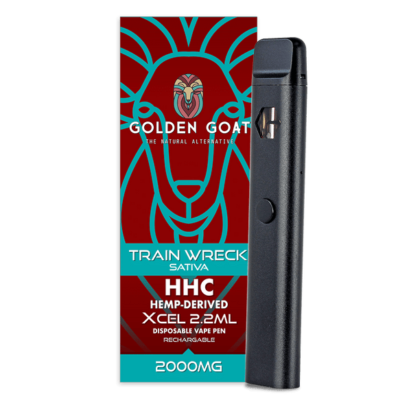 HHC Vape Device, 2000mg, Rechargeable/Disposable - Train Wreck