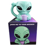 Alien Head  Pipe Mug