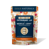 Gold Naturals Entourage Δ9 x Muscle + Joint Gummy