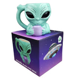 Alien Head  Pipe Mug