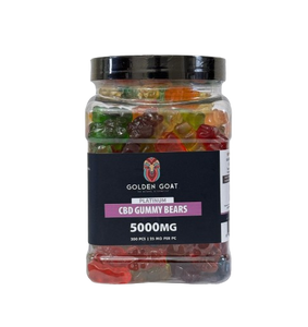 CBD Platinum Gummies - Clear Bears 5000MG