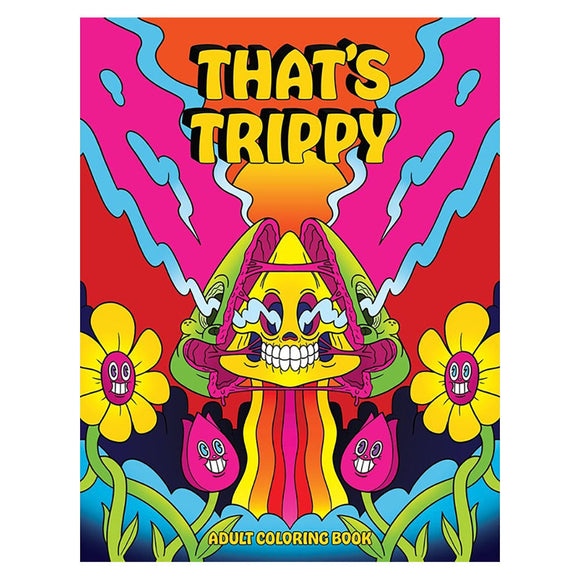 Wood Rocket That's Trippy Adult Coloring Book - 8.5