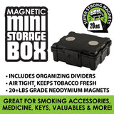 Magnetic Mini Storage Box - 4"x3.4" 5pcs