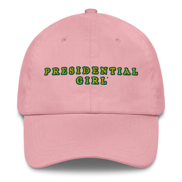 PRESIDENTIAL GIRL® - GREEN AND GOLD CAP