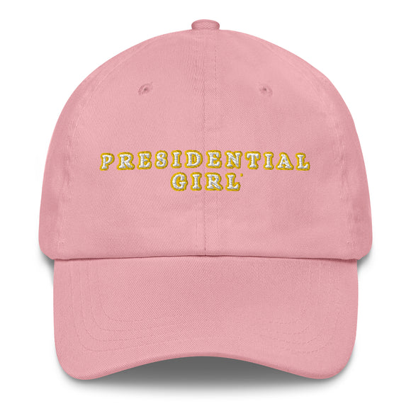 PRESIDENTIAL GIRL® - GOLD AND WHITE CAP
