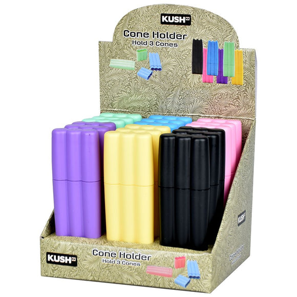 Kush RX Three Cone Storage Case - 18CT