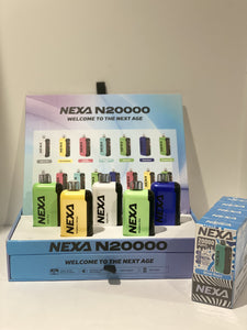 Nexa Blue Razz N20000 Puffs 5 Count Box - "HOUSTON DELIVERY ONLY"