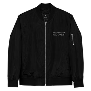 Presidential Records bomber jacket