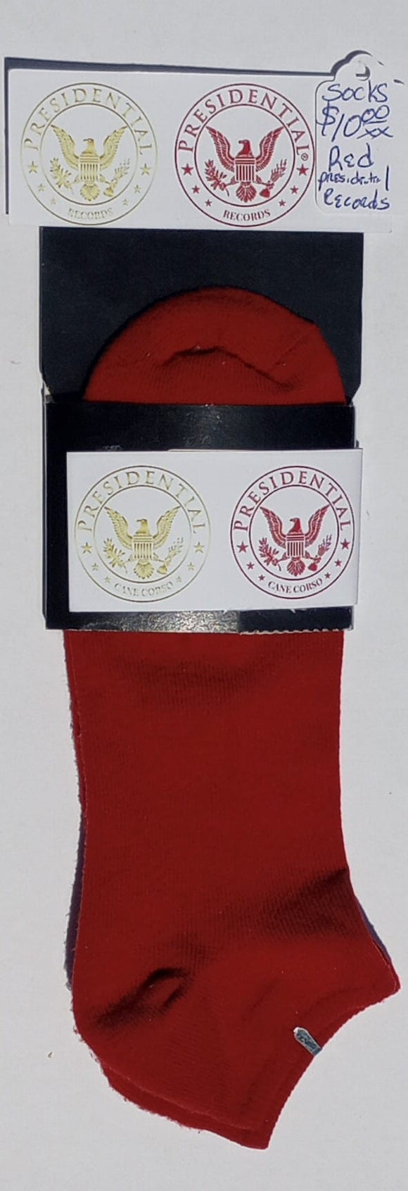 PRESIDENTIAL RECORDS - Presidential Red Socks