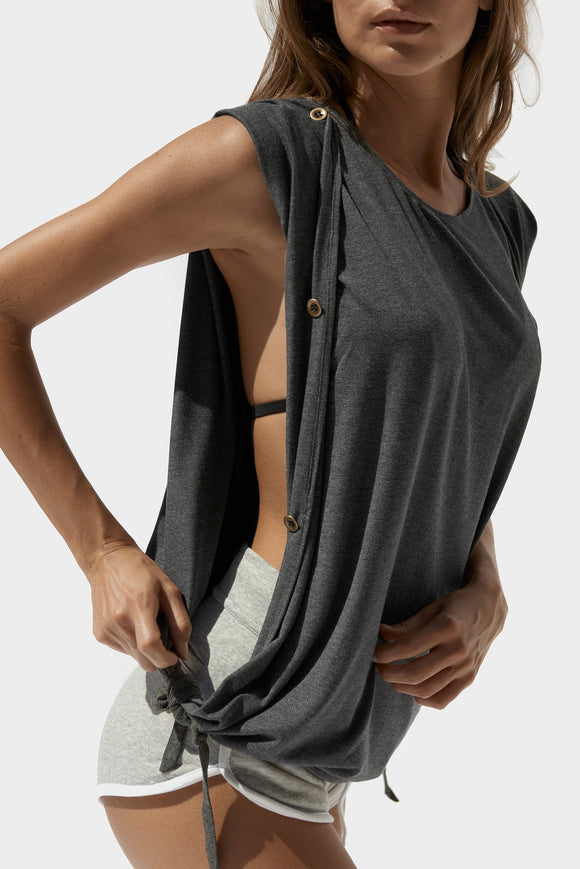 Stone Gray Convertible Shirt - Presidential Brand (R)