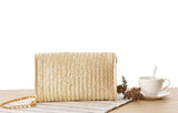 Cherry Straw Bag with Chain - Presidential Brand (R)