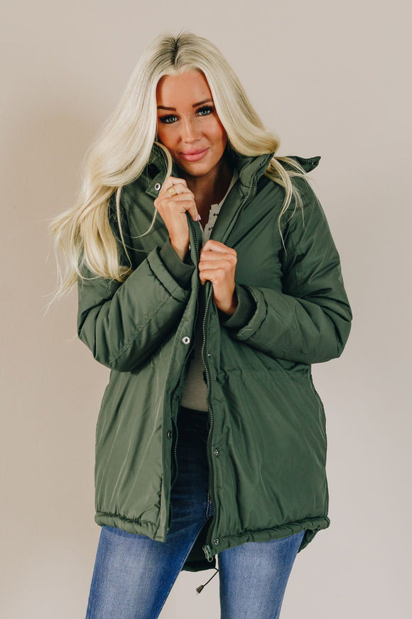 Let's Be Friends Hooded Fur Coat - Presidential Brand (R)