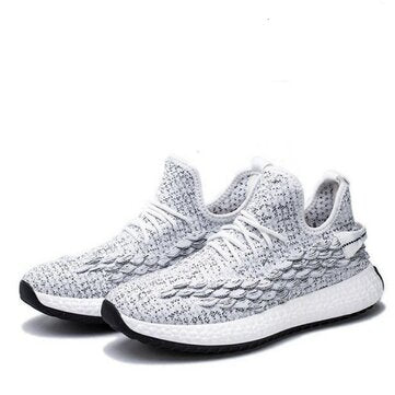 Casual Shoes Outdoor Running Sport Walking Men Fish Scale Shockproof Sneakers Breathable - Presidential Brand (R)