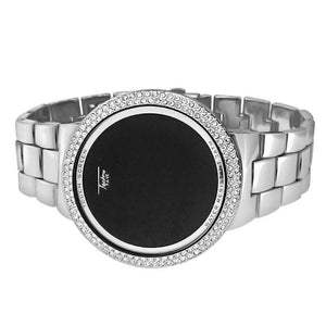 Silver LED Touch Screen Metal Band Watch - Presidential Brand (R)