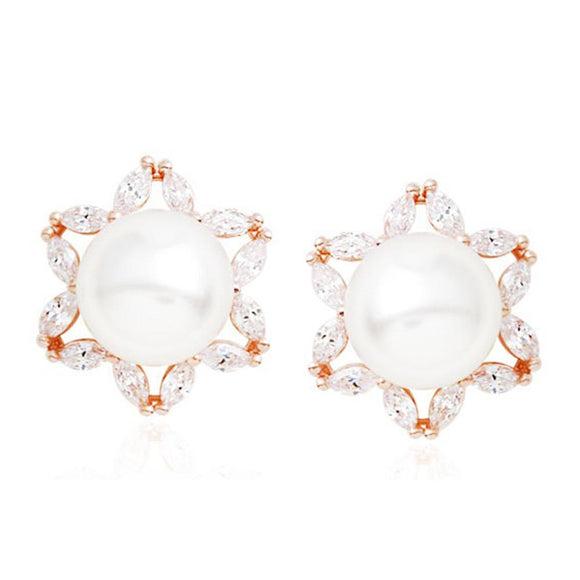 Hannah Pearl Stud Earrings - Presidential Brand (R)