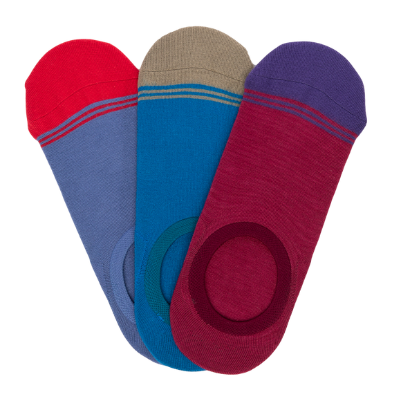 DeadSoxy No-Show Sock 3-Pack - Presidential Brand (R)