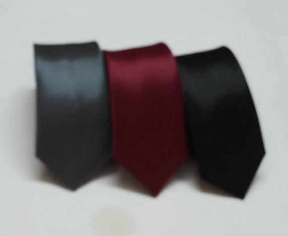 Stylish Satin Ties For Men Combo Of 3 - Presidential Brand (R)