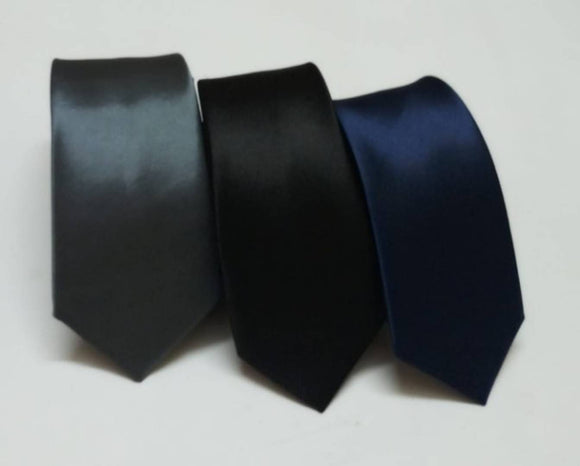 Stylish Satin Ties For Men Combo Of 3 - Presidential Brand (R)