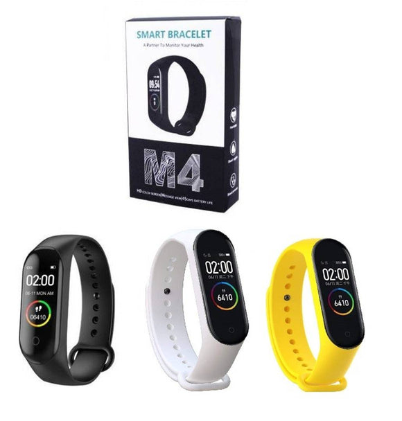 M4 Smart Fitness Band & Watch 1PC - Presidential Brand (R)