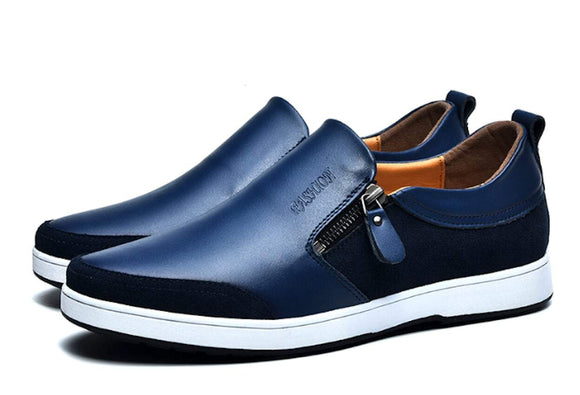 Mens Slip On with Side Zipper - Presidential Brand (R)