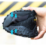 TENGOO Men Steel Toe Safety Shoes Trainers Lightweight Work Shoes Women Breathable Industrial Sneakers - Presidential Brand (R)