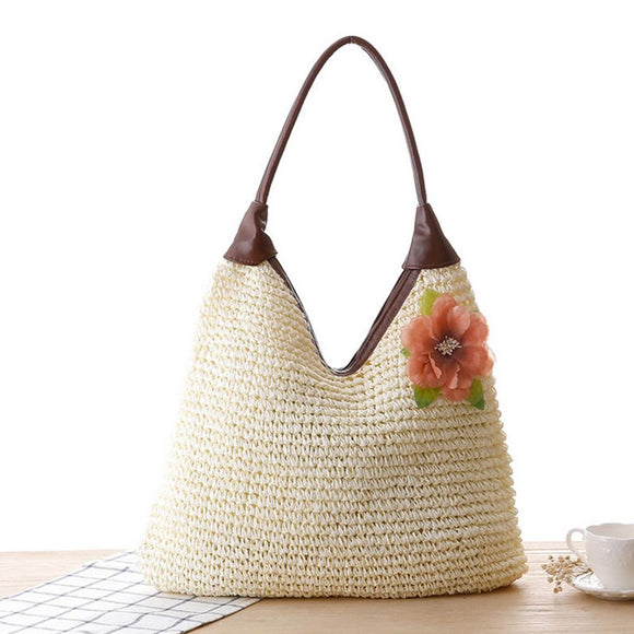 Casual Straw Shoulder Bag - Presidential Brand (R)